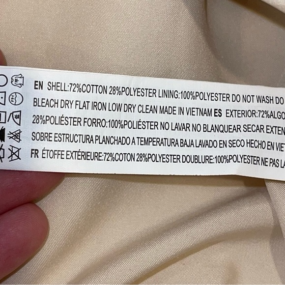 Forever 21 Ivory Textured Mini Skirt Sz XS - Picture 12 of 17